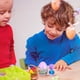 thumbnail image 5 of Conejito de Pascua que pellizca huevos de Pascua Juguete giratorio para fiestas infantiles Sorpresa en la cáscara del huevo Tema de Pascua, 5 of 8