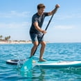 thumbnail image 4 of Kayak Paddle SUP Paddle,KOETSU 2-in-1 Adjustable Aluminum Alloy Boat Paddle Oars 67-83in, Detachable Canoe Board Paddle with Anti-Slip Grip,Green, 4 of 10
