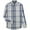 Blue - brightwhite, variant on Alfani Men's Sarason Plaid Long Sleeve Shirt, Bright White, S