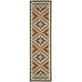 thumbnail image 2 of SAFAVIEH Veranda Johann Southwestern Indoor/Outdoor Runner Rug, 2'3" x 6', Green/Terracotta, 2 of 7