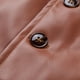 thumbnail image 4 of Chaleco de cuero con cuello en V, color liso y botones para hombre, con bolsillo - Estilo retro, corte regular - Para el día a día/fiestas - M-XXXXL, 4 of 7