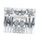 thumbnail image 3 of 40 piezas de adornos de bolas de Navidad/adornos colgantes para árboles de Navidad/decoración navideña para año Nuevo, cumpleaños, aniversario, fiesta Plata, 3 of 8