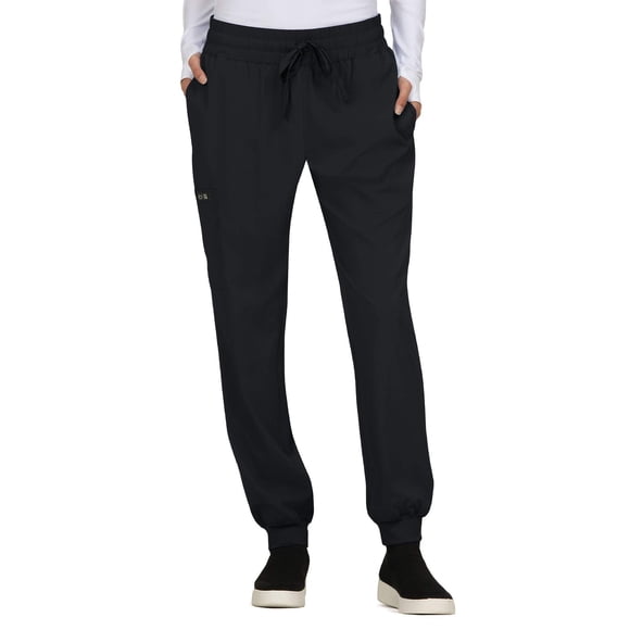 KOI Basics 741 Women's Gemma Jogger Scrub Pant Black XXSP
