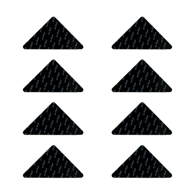 Agiferg Rug Pads Grippers, 8 PCS Non Slip For Rug, New Materials To Non Curling Rug Pad : Keep Your Rug In Place & Make Corner Flat And Easily Peel Off
