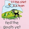 thumbnail image 2 of CafePress - Haven't Fed Goats Yet Infant Bodysuit - Baby Light Bodysuit, Size Newborn - 24 Months, 2 of 4