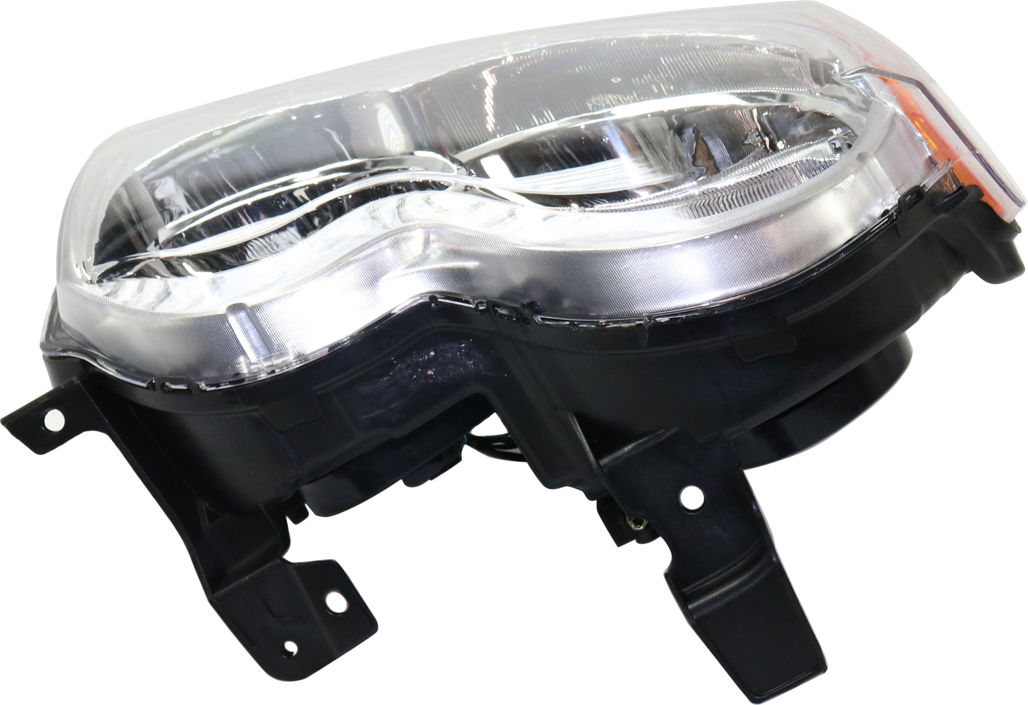 Uzooka Chrome Headlights Pair For 2005-2007 Jeep Grand Cherokee – Direct Fit Halogen With Bulbs