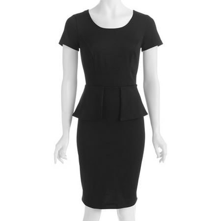 Alexis Taylor Ponte Peplum Dress