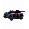 thumbnail image 3 of PINGÜE® Montable Eléctrico Niños Maserati® GT2 Licencia Oficial | Control Remoto 2.4 GHz | Batería 12V 4.5AH |8 Km/h | 2 Motores 390 | Luces LED, Música, Radio | GRAY, 3 of 10