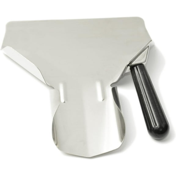Commercial Stainless Steel French Fry Scoop, Chip Popcorn Bagger, Ice Candy Snacks Desserts Scooper, Right Handle
