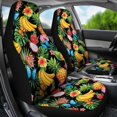 thumbnail image 3 of Tropical Fruits Pattern Print Design TF04 Universal Fit Car Seat Covers, 3 of 4