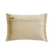thumbnail image 3 of Funda decorativa beige para almohada lumbar de 30 x 50 cm (12 x 20 pulgadas), diseño rectangular de jacquard marroquí y encaje, estilo contemporáneo con estampado geométrico - Moroccan Trey, 3 of 4