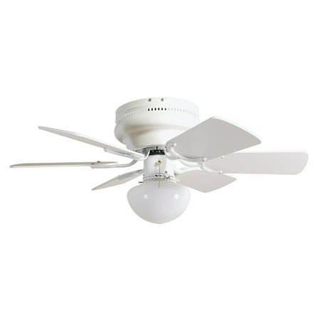 Design House 152991 Atrium Hugger Mount Ceiling Fan 30