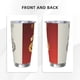 thumbnail image 3 of Año de la serpiente 2025 Feliz Año Nuevo chino 2025 Vaso de acero inoxidable Taza de café de viaje de 20 oz Taza térmica portátil con tapas, 3 of 7