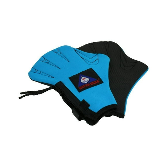 Water Gear Neoprene Force Swim Gloves - Aqua Fitness Gloves - Great For Workouts And Diving - Designed With Enhanced Grip - 50% More Resistance - Small