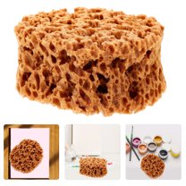 FRCOLOR Drywall Texture Sea Sponge Paint Tool Light Brown 1Pack