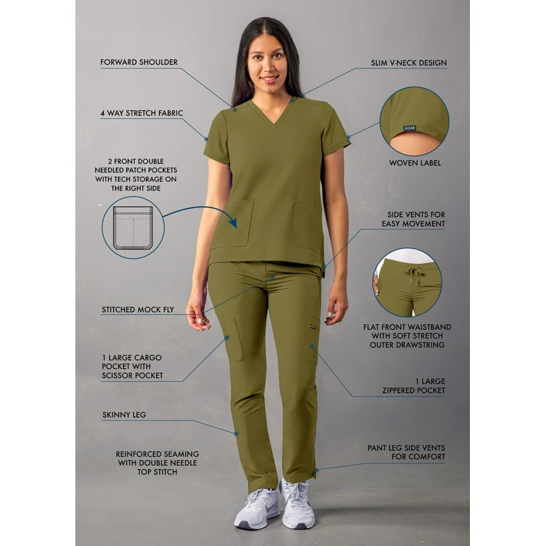 Adar cargo hotsell scrub pants