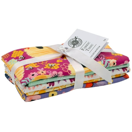 UPC: 0195158710052 | Bee Themed Fabric Bundles by Loops & Threads™