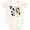 Tie Dye Pink, variant on Inktastic I'm One-cowgirl Riding Horse Birthday Girls Baby Bodysuit
