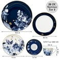 thumbnail image 3 of STP GOODS Mizuki Porcelain Dinnerware Set of 20 for 4 pers. in Gift Box, 3 of 16