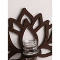 thumbnail image 5 of Lotus Shape Wall Planters for Indoor Plants Plant Propagation Station Wall Decor Art Vase Stand for Women Mom Plant Lovers Gift (TK103-MS8608), 5 of 7