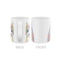 thumbnail image 3 of MUGBREW 11 Oz Ceramic Tea Cup Coffee Mug, Pastel Colorful Cat Vector Portrait, 3 of 7