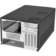 Silverstone Tek Micro-ATX, Mini-DTX, Mini-ITX Small Form Factor Computer Case, Compatible with ATX PSU Cases SG11B - Pack of 2