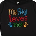 thumbnail image 3 of Inktastic My Gigi Loves Me Grandchild Toddler Hoodie, 3 of 4