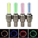 thumbnail image 1 of 4 Pack LED Bike Wheel Lights, 4 Colors Waterproof Front & Rear Wheel LED Valve Caps, LED Bike Wheel Safety Lights, 1 of 5