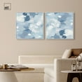 thumbnail image 3 of Art Remedy Modern Abstracts Canvas, 24" x 24", White Frame, Where Clouds Gather III Set, 3 of 5