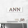 thumbnail image 2 of ARTCANVAS ANN Girls Name Room Decor Canvas Art Print - Size: 36" x 12" (0.75" Deep), 2 of 9