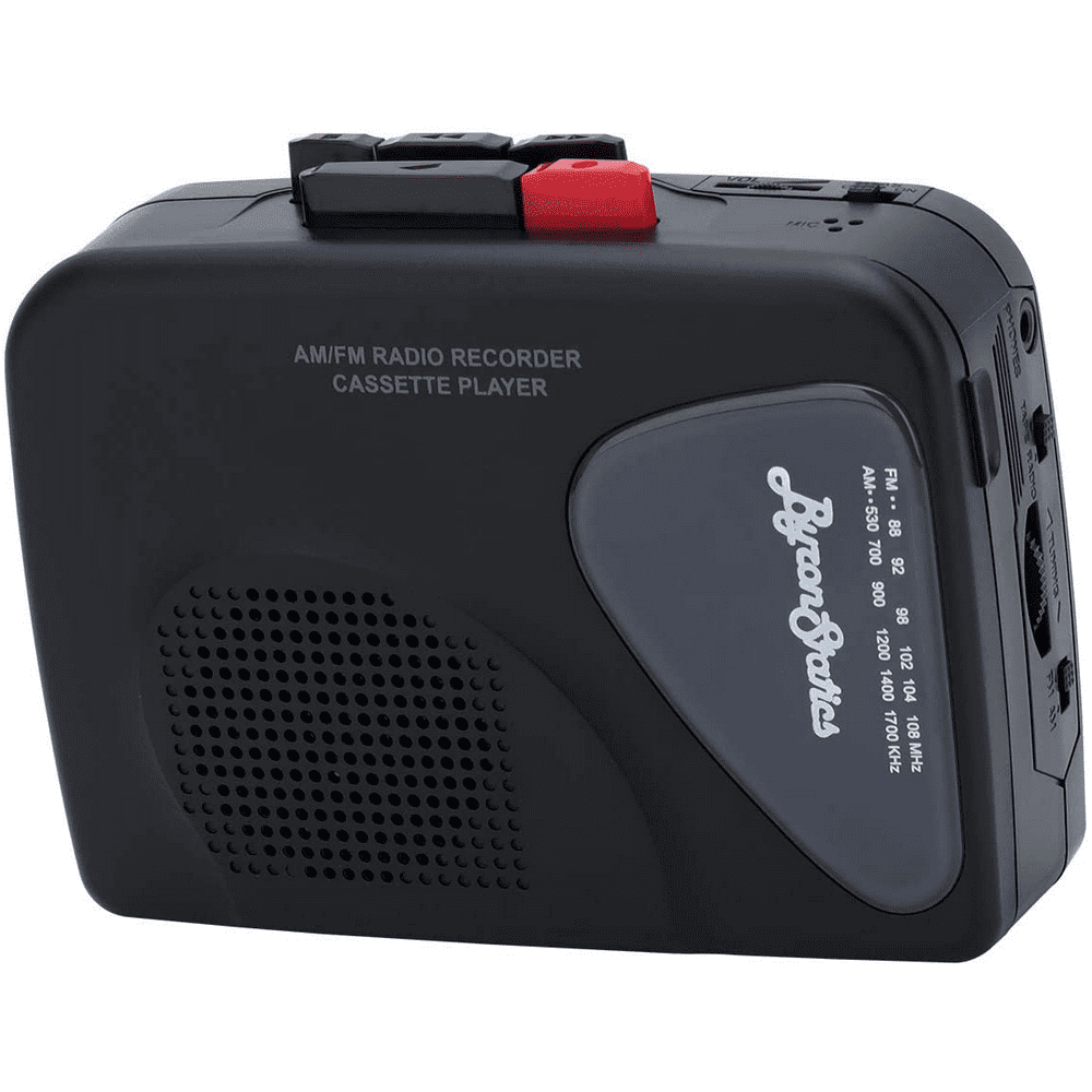 Byron Statics Portable Cassette Players Recorders FM AM Radio Walkman