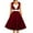 Wine, variant on Rciityk Women's 1950 Boatneck Cap Sleeve Vintage Swings Cocktail Party Tea Dress Polka Cocktail Swings Dress Rockabilly Prom Party Tea Dress