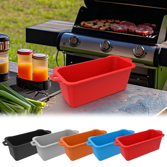 Viflosae Silicone Oven Liner Grease Catcher Tray Removable Easy Clean Non Stick Mat for Oven Bottom Rack Protector Heat Resistant Baking Sheet Drip Pan Kitchen Cooking Accessory