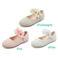 thumbnail image 5 of Baozhu Toddler Little Girls Wedding 3D Flower Mary Jane Shoes Ballet Dress Shoes, 5 of 9