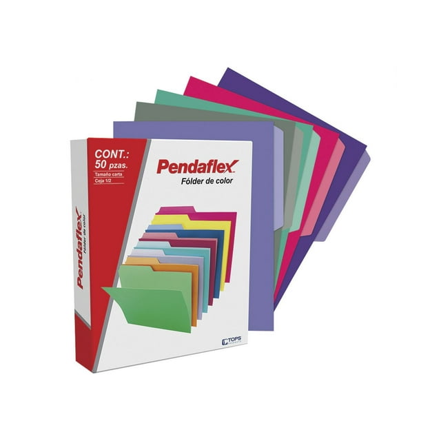Fólder Pendaflex Color Carta 50 Piezas
