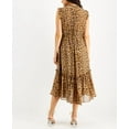 thumbnail image 2 of INC International Concepts Womens Cheetah Print Flutter Sleeve Dress Classic Cheetah M, 2 of 3