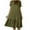 Army Green, variant on Women Summer Tshirt Dress Women's Drop Waist Dress Loose Relaxed Fit Midi Dress Short Sleeve Comfortable Solid Loungewear Crew Round Neck Shift Dress