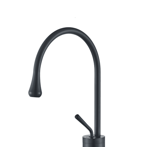 Grifo Mezclador Para Baño Lavabo Llave Monomando Fregadero Acabado Mate Xtellar Color Negro