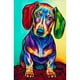 thumbnail image 5 of Pintura de diamantes de imitación de diamantes 5D coloridas imágenes de perros cristal DIY dibujo punto de cruz bordado decoración de restaurante Speravity JJ12222-00, 5 of 5