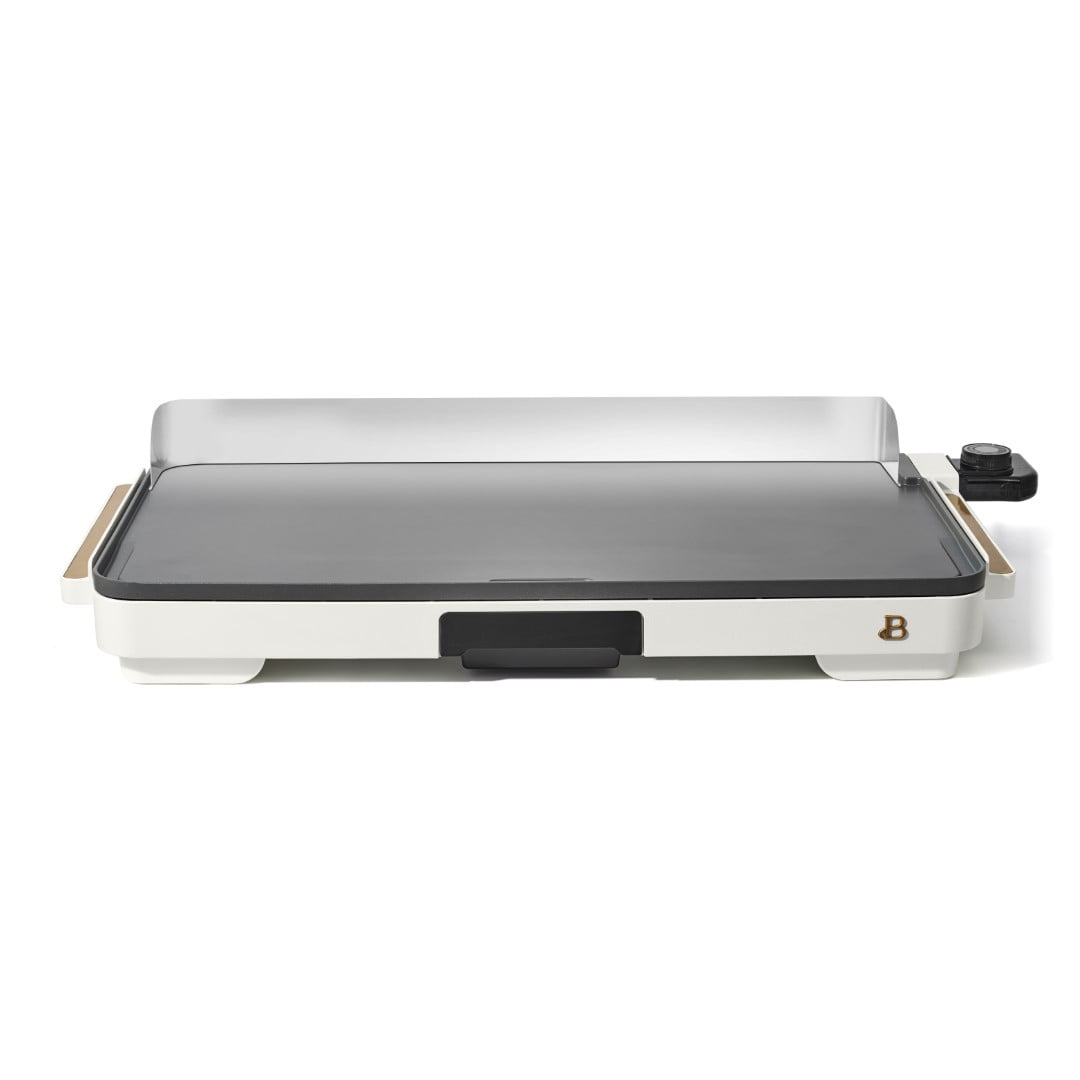 Beautiful 12" x 22" Extra Large Griddle, White Icing by Drew Barrymore - Walmart.com