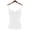 White, variant on DQRPSEETB Womens Tank Tops Loose Fit Women's Solid Color with Bra Pads Bra One Vest Camisole Top Clothes for Women