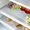 Clear, variant on Smlper 8 Pcs 17.7" x 11.6" Refrigerator Liners Mats Washable, Washable Waterproof Oilproof Fridge Shelf Mats, Fit Freezer, Cabinet & Drawer Glass Shelves (Clear)