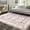 Pink, variant on Geetinfly 2*6FT Area Rugs 2in*6in Persian Boho Runner Rug Vintage Floral Distressed Runners Anti-Slip Low Pile Bedsides Floor Carpet for Kitchen Laundry Gray Green Gray green tone