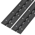 thumbnail image 1 of Unique Bargains Piano Hinge 18 Inch x 2inch, 2pcs Stainless Steel Continuous Hinge Piano Hinges for Cabinets, 0.059' Leaf Thickness, 1 of 6