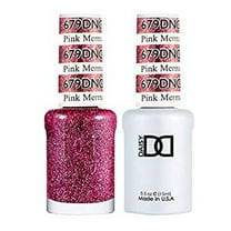 DND Nail Polish Gel & Matching Lacquer Set - 679 PINK MERMAID