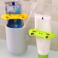 thumbnail image 3 of 3 Pieces Cute Animal Multifunction Toothpaste Squeezer squeezer Cute Home Bathroom Facial Cleanser Dispenser Color Random, 3 of 8
