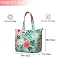 thumbnail image 4 of Pioneer Flower Floral Print Pattern Travel Tote Bags for Women Carry On,Large Weekender Bags for Women Travel,Multi Functional Duffle Bag for Work,Shopping,Sports, 4 of 5