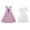 Purple, variant on Girls Short Sleeve Dresses Set Halloween Cosplay Halloween for Girls Size 2-9 Years