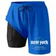 thumbnail image 2 of WILLBEST Pantalones Cortos 2 En 1 para Hombre, de Verano, para Correr, con Bolsillos, Deportivos, para Fitness y Correr., 2 of 3
