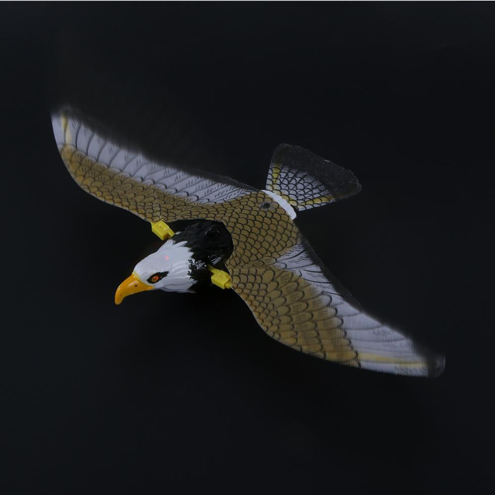 Electric Plastic Sound Wing Flying Eagle Toy Battery Power Kid Child Gift 